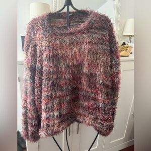 Zara Trafaluc Red Knit Sweater Warm Women’s size S